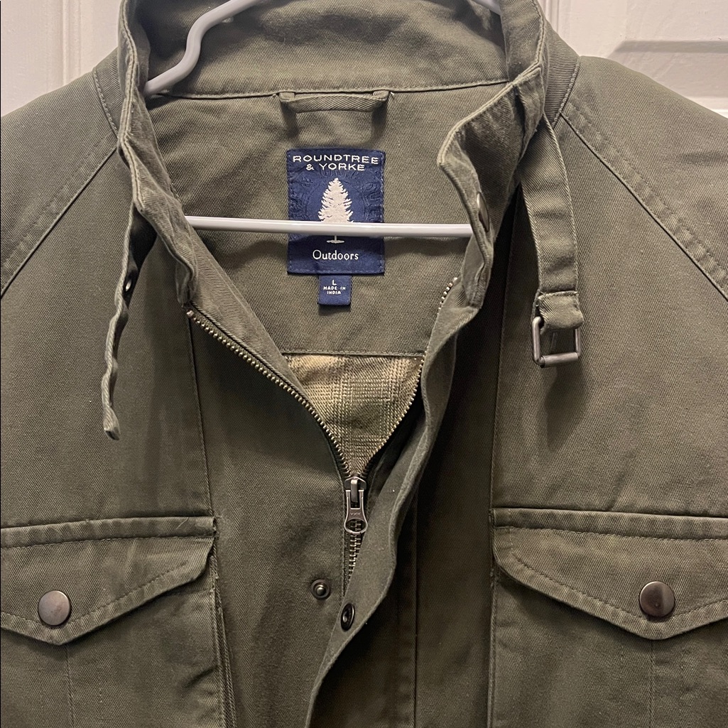 Roundtree & Yorke Green Outdoor Jacket